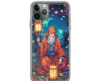 The Hermit Tarot Card Occult Inspired Clear Case for iPhone®