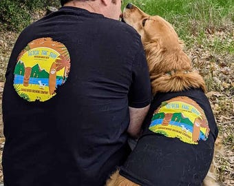 Matching Dog Owner Craft Beer Shirt Set | Unisex Tee & Pup Tank Top