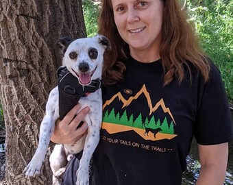 Hiking Shirt for Dog Lovers | Plus Sizes Available