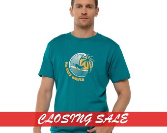 Dog Dad Surf Tee | Organic Cotton, Eco-Friendly Gift