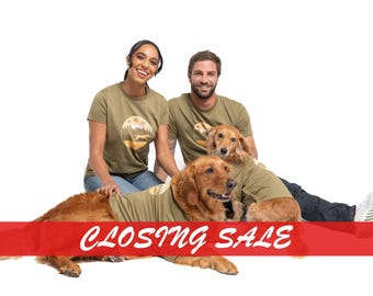 Matching Dog & Owner Organic Cotton Running Shirts | Olive Drab, Shirts Sold Separately