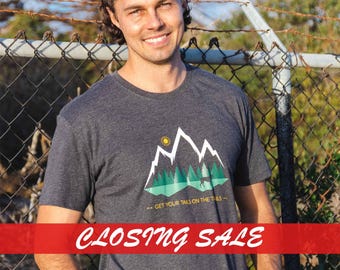 Men's Organic Cotton Hiking Shirt, Dog Dad Sustainable Fashion