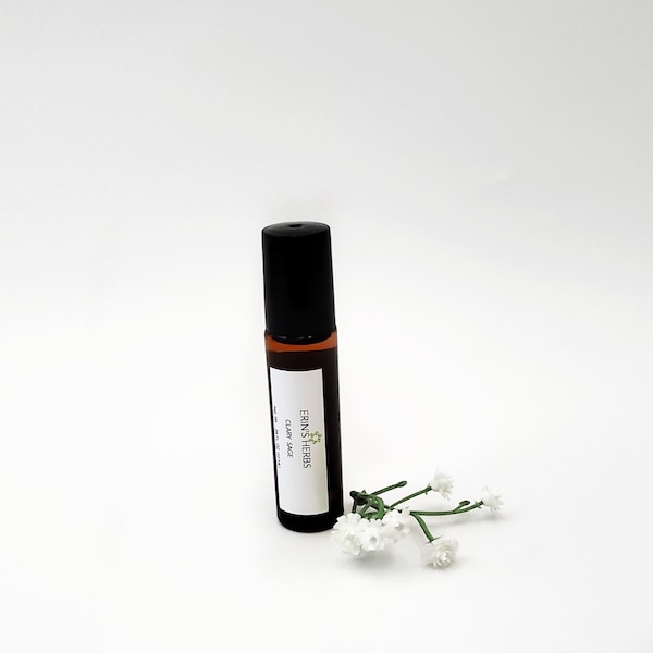 Clary Sage Essential Oil Roll On Perfume