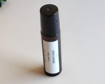 Palo Santo Perfume Natural Roll On Essential Oil Travel Size Portable Perfume Sweet Woody Aroma Blend For Aromatherapy Gifts For Meditation