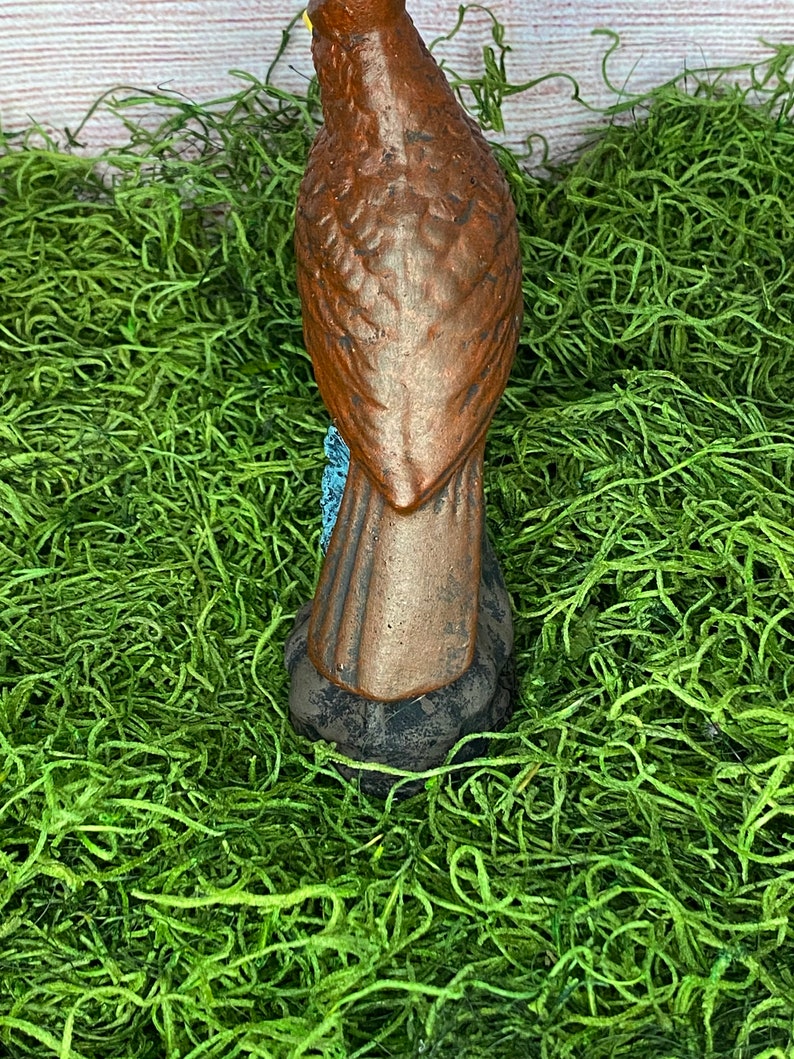 Concrete Cardinal Garden Statue Etsy