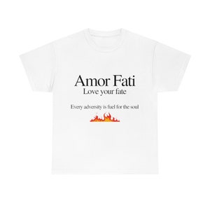 Amor Fati/Memento Mori Unisex Heavy Cotton Tee