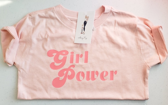 Girl Power tee for babies and toddlers