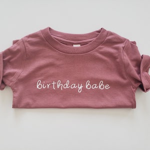 T-shirt anniversaire bébé