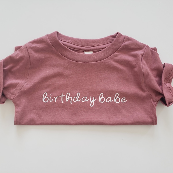 Birthday Babe Tee