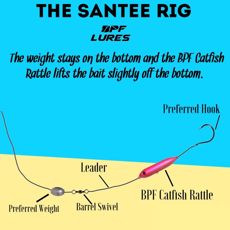 4 Pk 4 Catfish Rattles