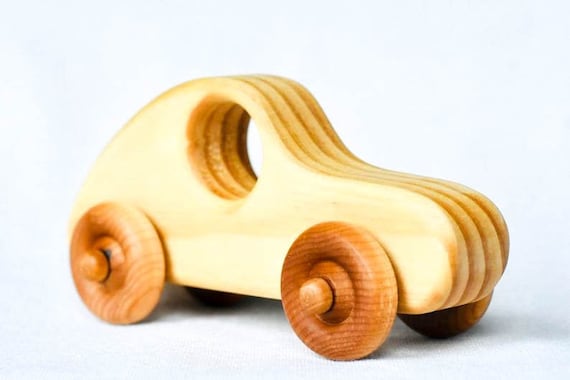Coupe Natural Wooden Toy for Toddler Baby