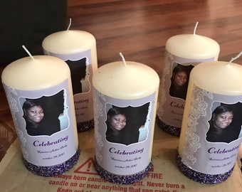 Pedidos especiales Y recuerdos diseñados, invitaciones de piezas centrales, velas para cualquier evento.