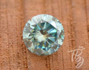 2.00 CT Round Blue Moissanite,  Loose Moissanite,Fancy colour Moissanite Making for Your Customised Ring,diamond Alternative, Eatser Sale