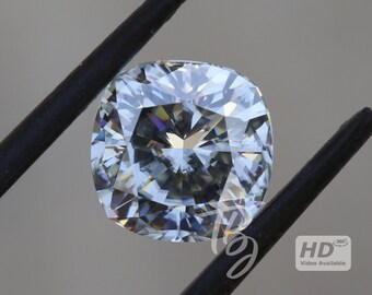 2.60CT Cushion Loose Moissanite Brilliant Cut VVS White G-H Color For Making Engagement Ring Wedding Ring Diamond Alternatives Gifts for Her