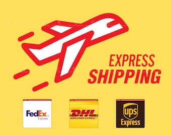 ADD ON: Express Shipping To meet your expected Delivery Date for your customized handmade jewelry.
