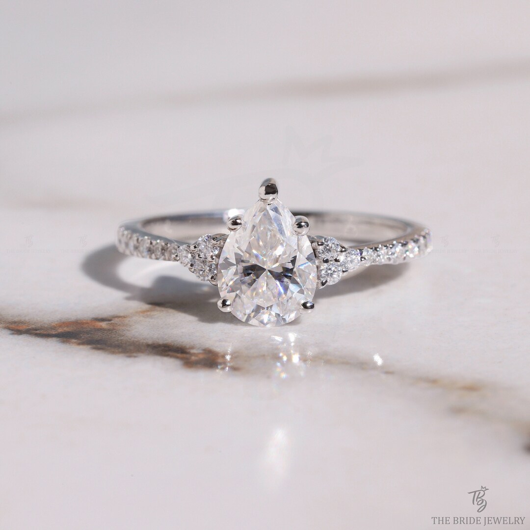 ゴールド サファイア ソリティアリング クラシック 14K ブラック