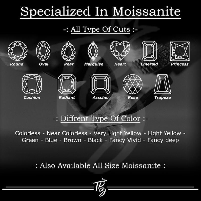 Custom cut moissanite,
Fancy moissanite cut,
Diamond ring,
Free shipping
