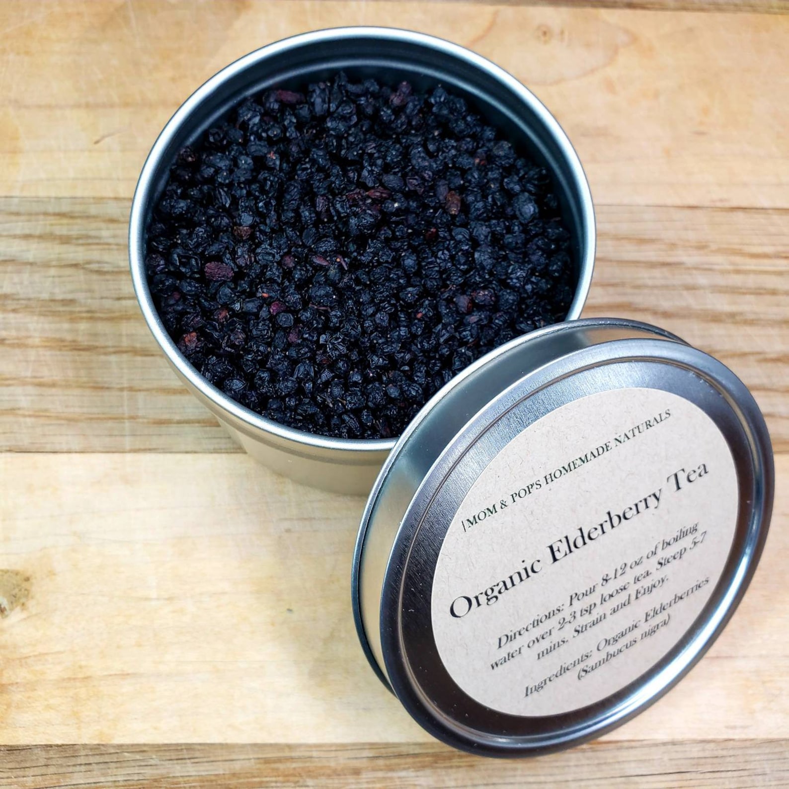 100 Organic Elderberry Tea Loose Dried Elderberries Etsy