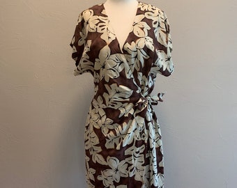 petite hawaiian print dresses