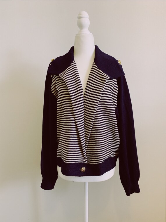 St. John Nautical Cardigan