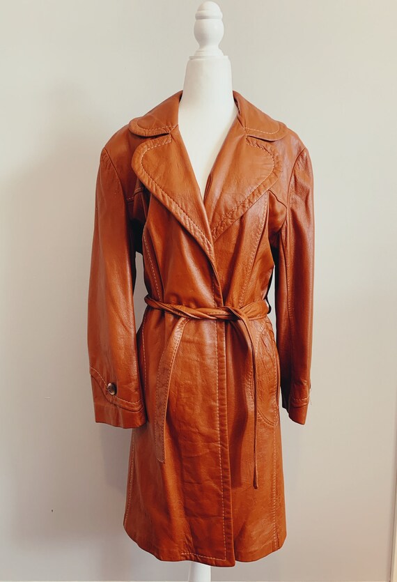 Vintage Scully Los Angeles Leather Coat