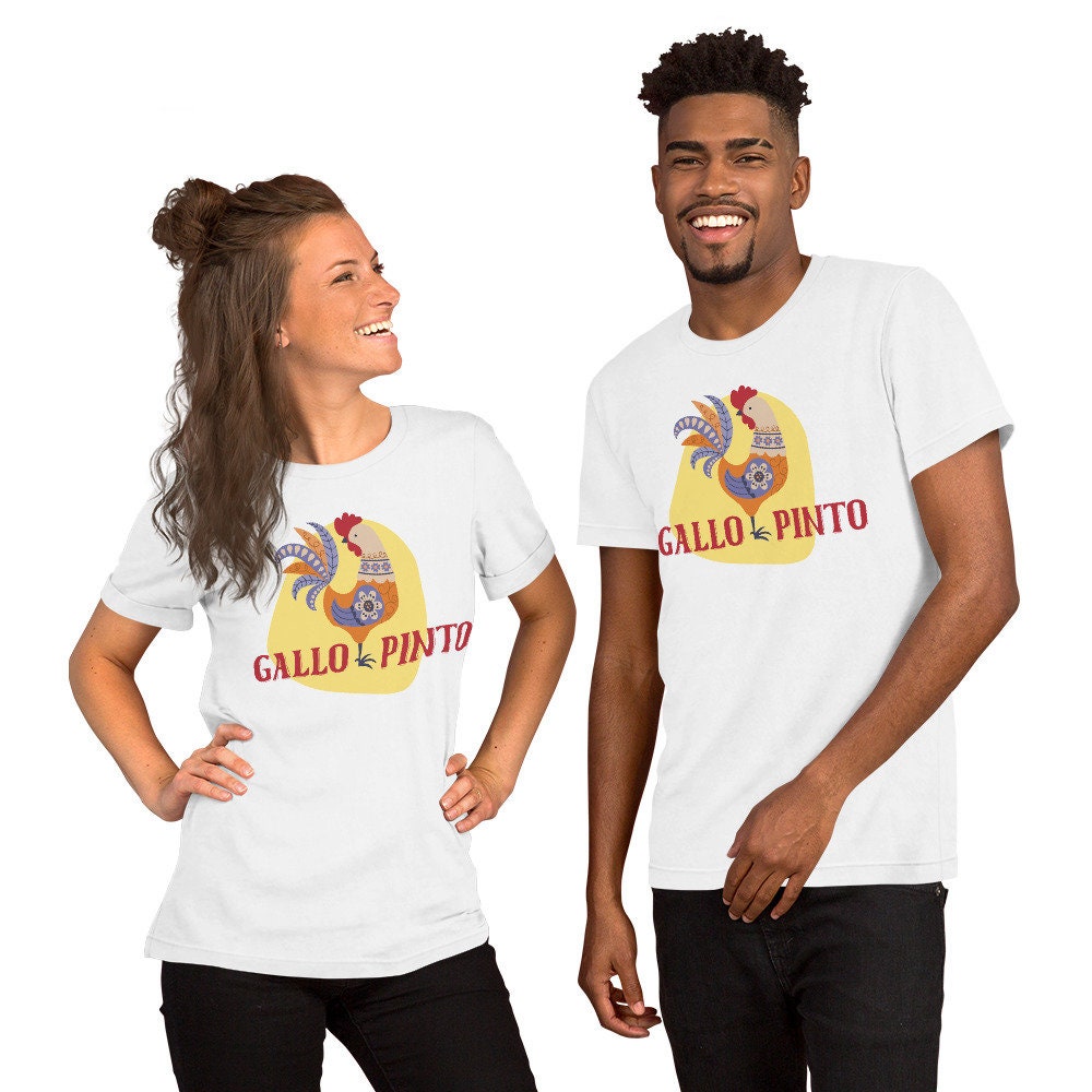 Gallo Pinto Rooster Costa Rica T-Shirt Gallo Pinto Rooster Costa Rica T-Shirt