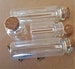 4 mini glass jars with corks and hook screw spell witch pagan and craft supplies 