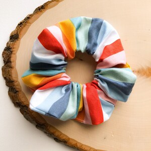 Neutral Rainbow Scrunchie/ Pride Scrunchie