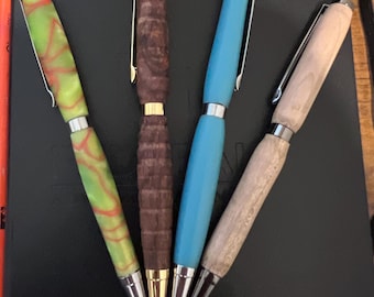 Handmade Wood and Acrylic Pens