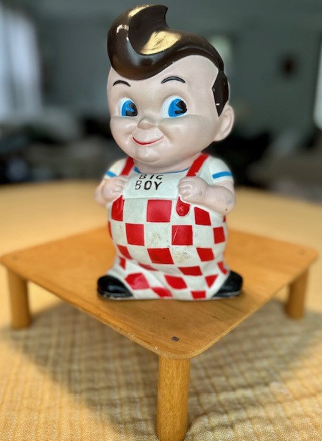 Bob's Big Boy Figural Coin Bank Restaurant Advertising Etsy