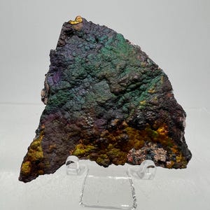 Iridescent Turgite Specimen: Hematite Goethite Mineral Display