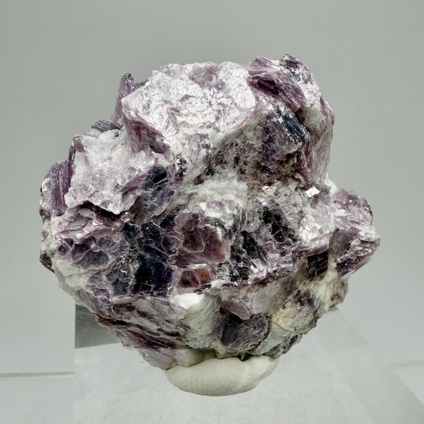 Natural Purple Mica Specimen: Gorgeous Raw Purple Mica Cluster From Brazil Amazing One Of A Kind Crystal.