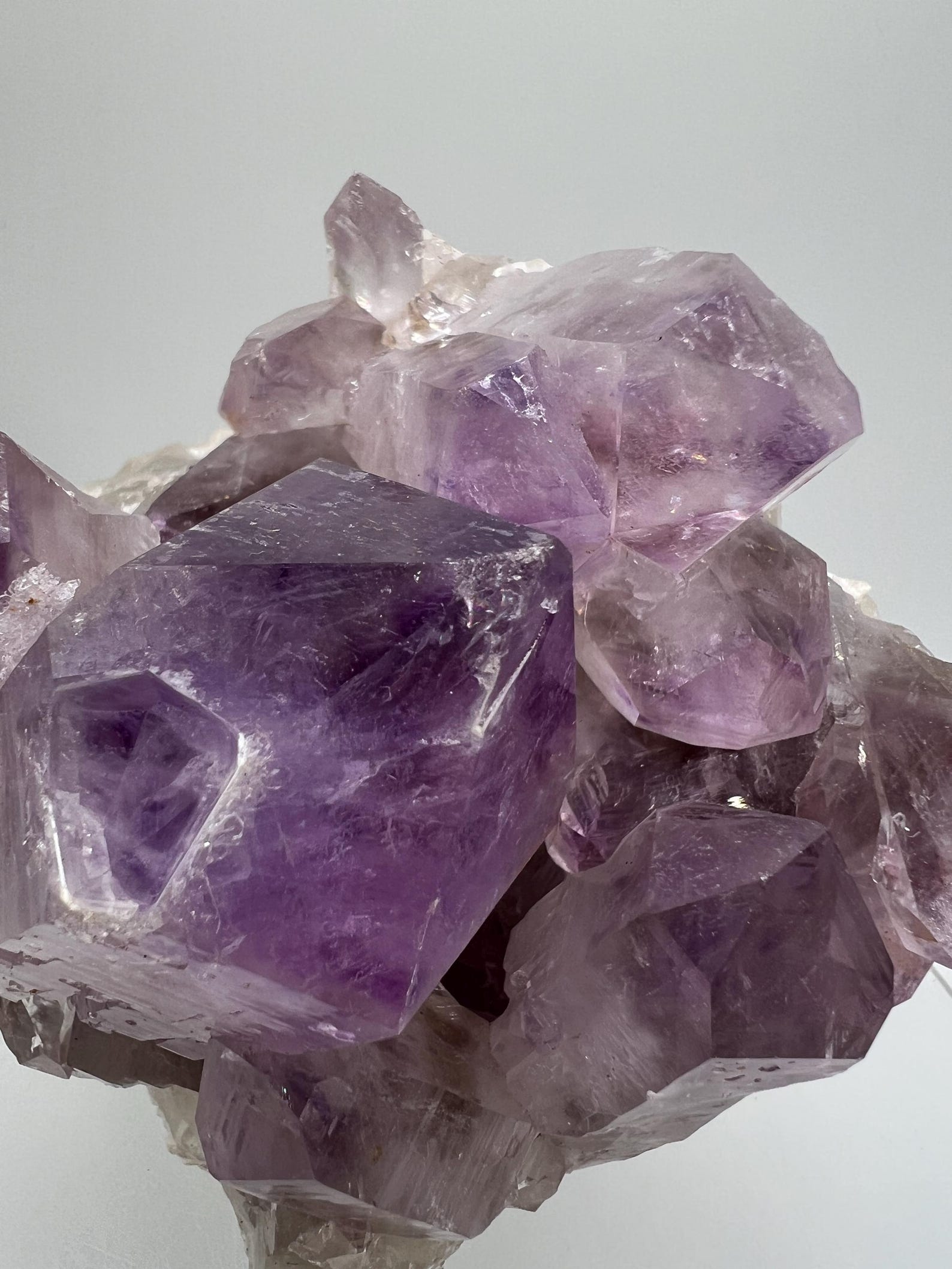 Pretty Jacaranda Amethyst Cluster. Large Display Amethyst From Zambia ...