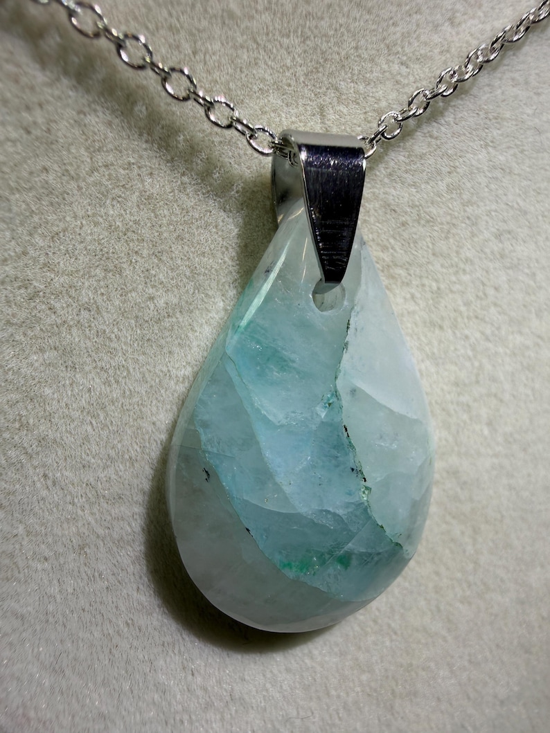 Quantum Quattro Crystal Pendant: S925 Silver, Gorgeous Rare Gemstone ...
