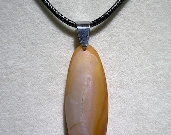Gobi Agate Pendant: Rare Botryoidal Chalcedony Crystal Necklace