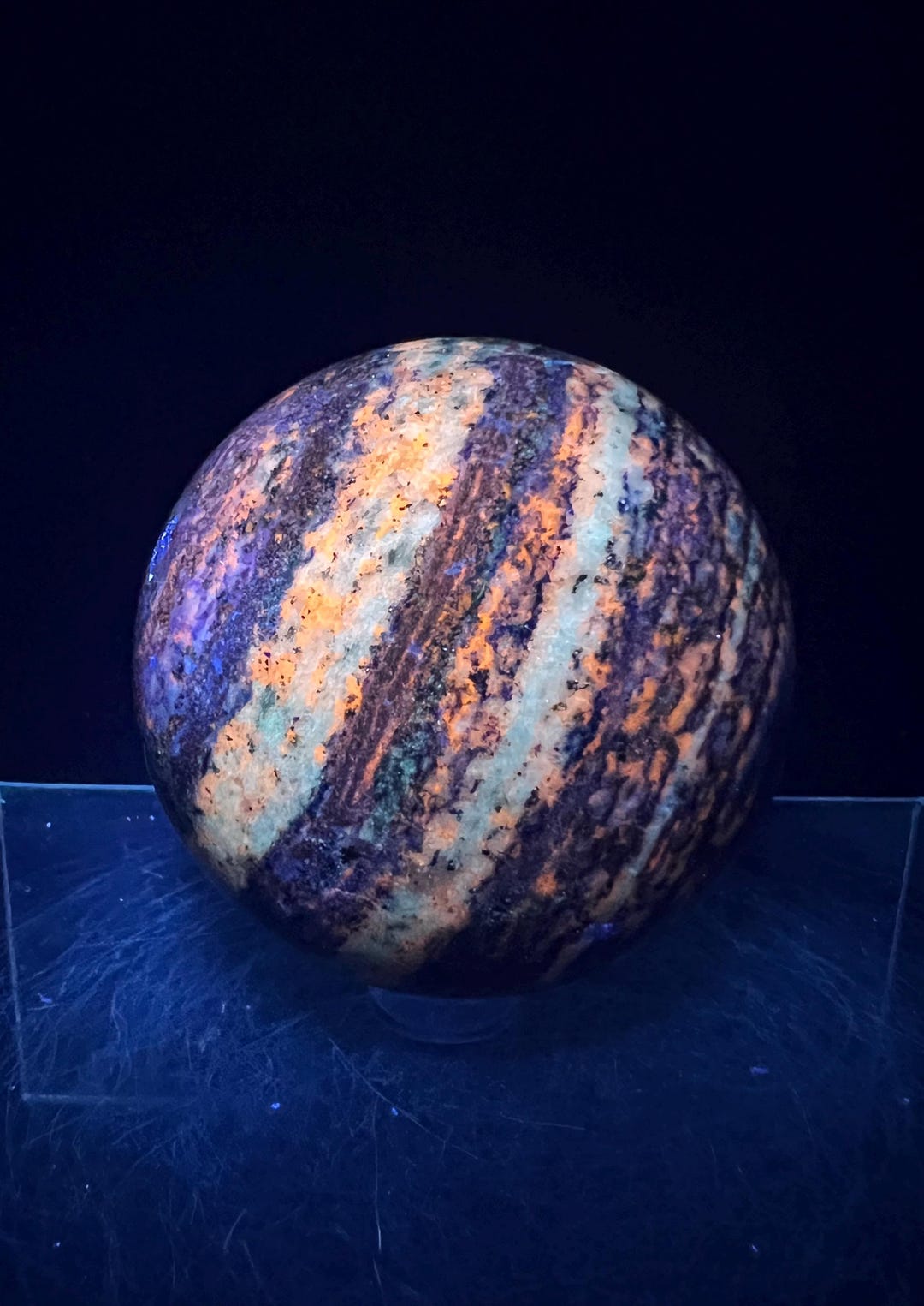 Olivenorma Lapis Lazuli Healing Decoration Crystal Sphere