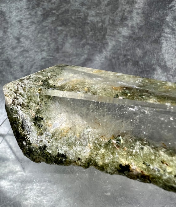 Green Garden Quartz Freeform With Amazing Rainbows - Etsy