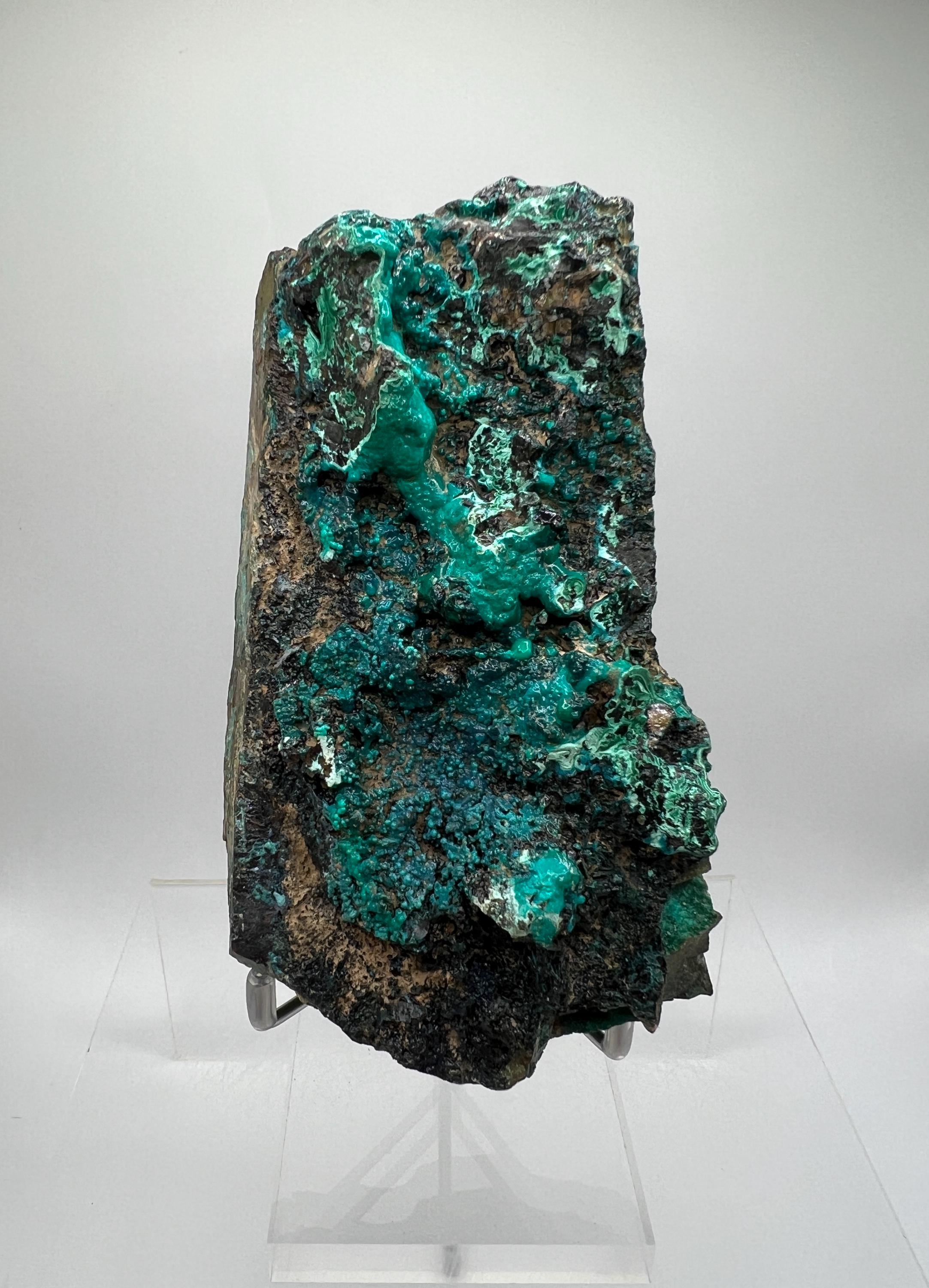 Rare Silica Chrysocolla Specimen: Stunning Large Chrysocolla