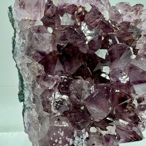 Very Rare Amethyst Cacoxenite. Stunning Purple Amethyst With Cacoxenite ...
