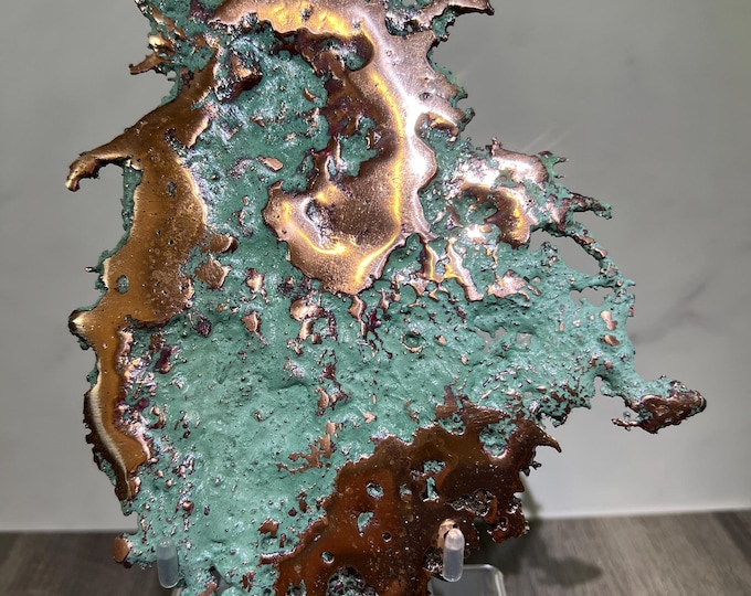 Copper Splash Freeform Sculpture Amazing Copper Art One of A Kind ...
