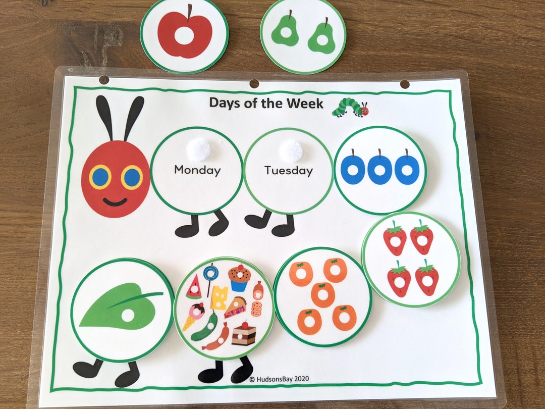 Very Hungry Caterpillar Activity - No Time For Flash Cards