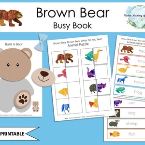 Make Your Own Brown Bear, Brown Bear Book - Frugal Fun For Boys and Girls