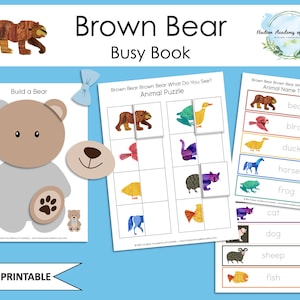 Make Your Own Brown Bear, Brown Bear Book - Frugal Fun For Boys and Girls