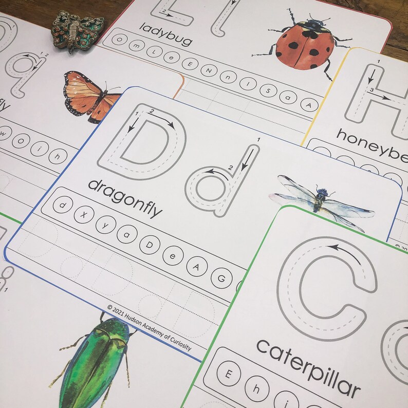 Minibeasts Play Dough Mats Playdoh Alphabet Mat Printable Etsy Canada