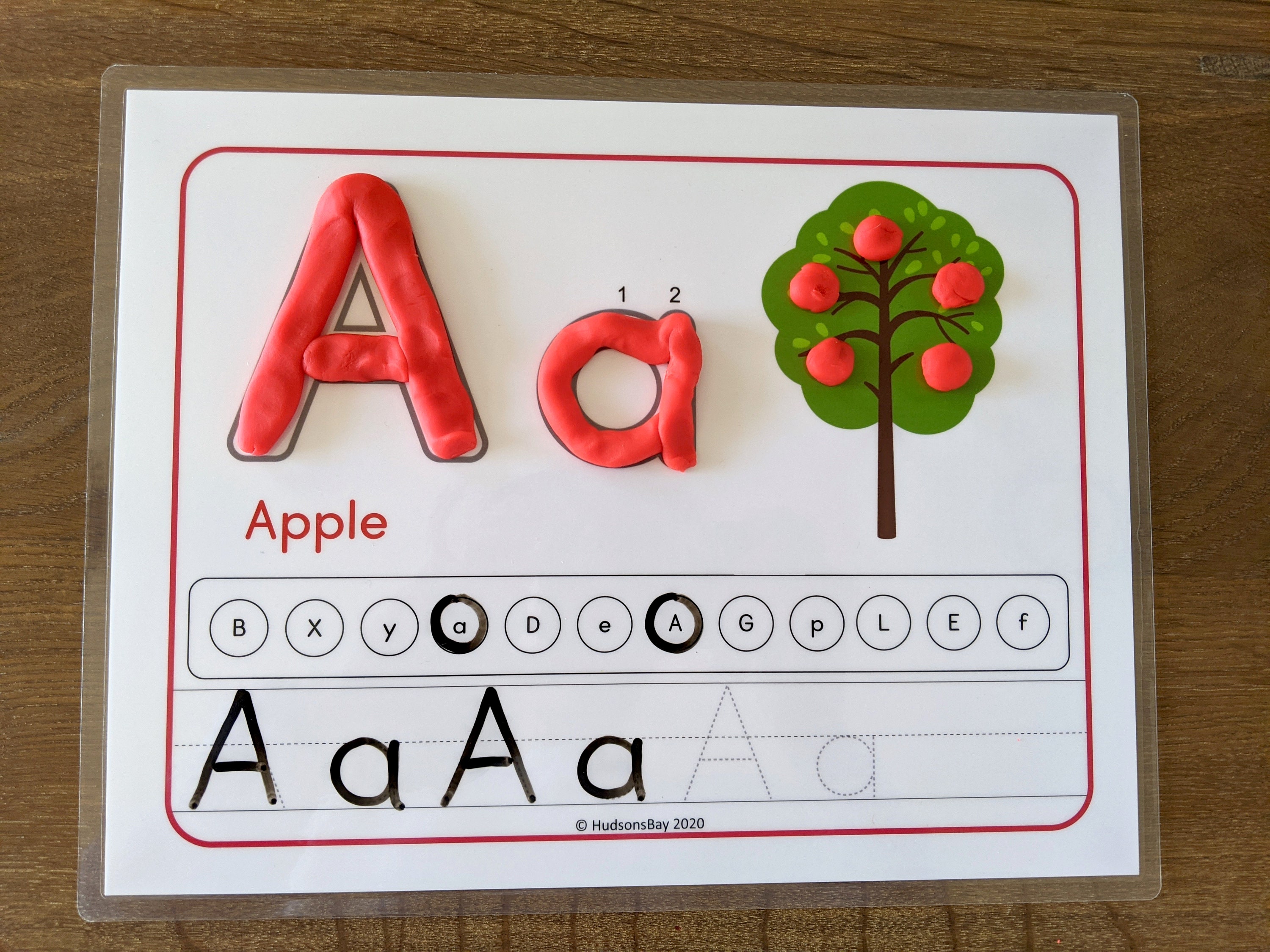 Fall Playdough Mats - From ABCs to ACTs