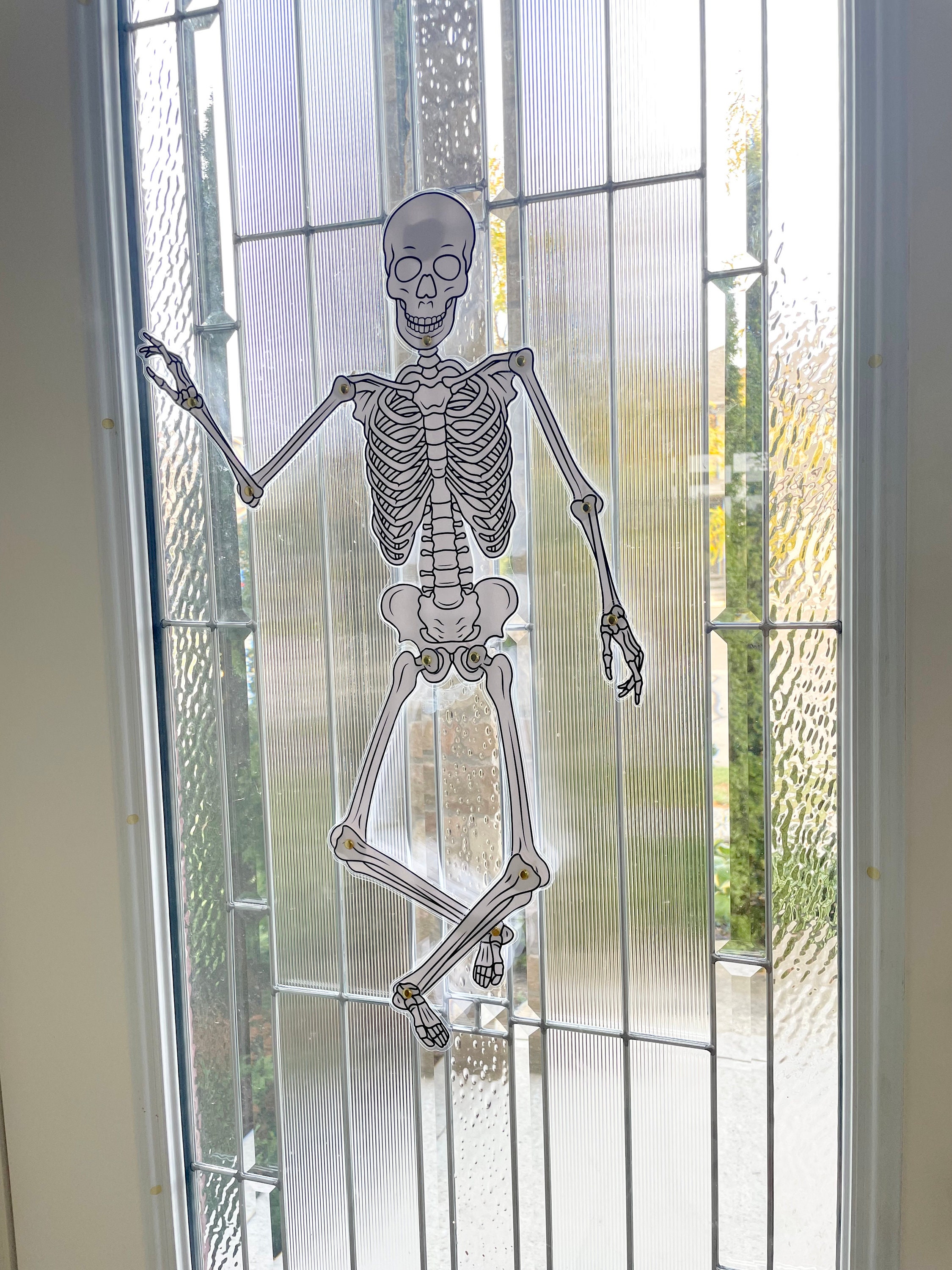 Movable Skeleton DIY Printable Halloween Skeleton Craft - Etsy Canada
