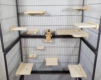 diy chinchilla cage accessories