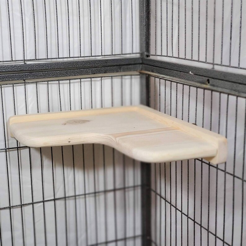 Chinchilla Scorner Ledge Shelf 11inch With Poop Guards Etsy