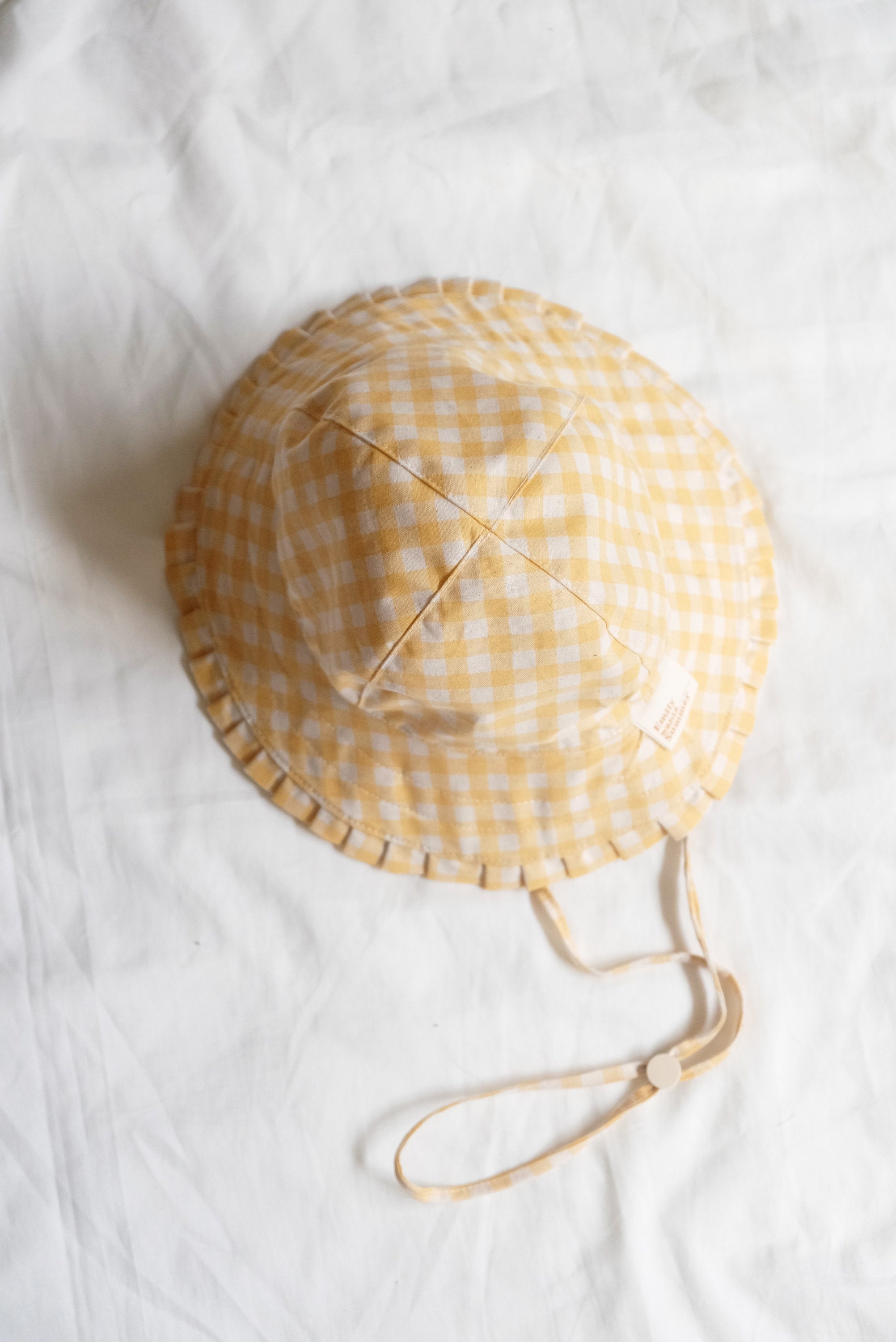 Radish - Yellow Multicolour Woven Sunhat