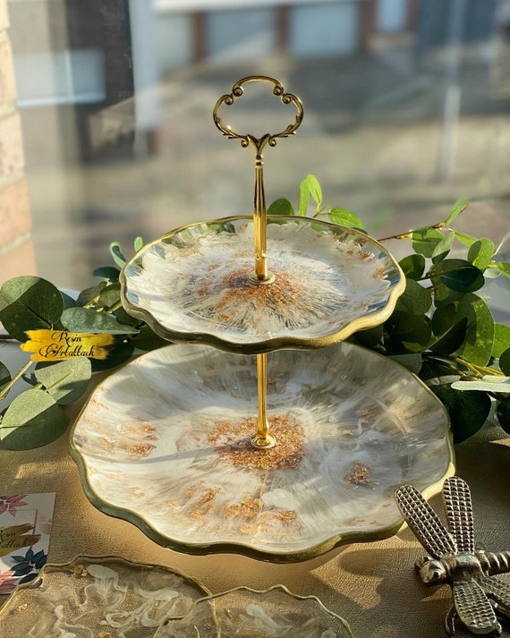 Etagere Vintage Resin Art Geschenke F r Frauen Resin Home Decor